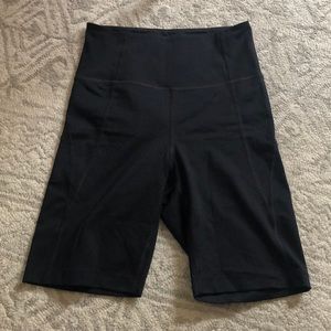 Black bike shorts